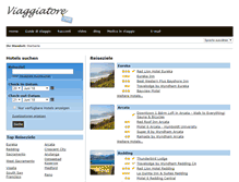 Tablet Screenshot of hotel.viaggiatore.net